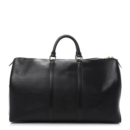 Louis Vuitton Epi Keepall 50 Black 1 of 14