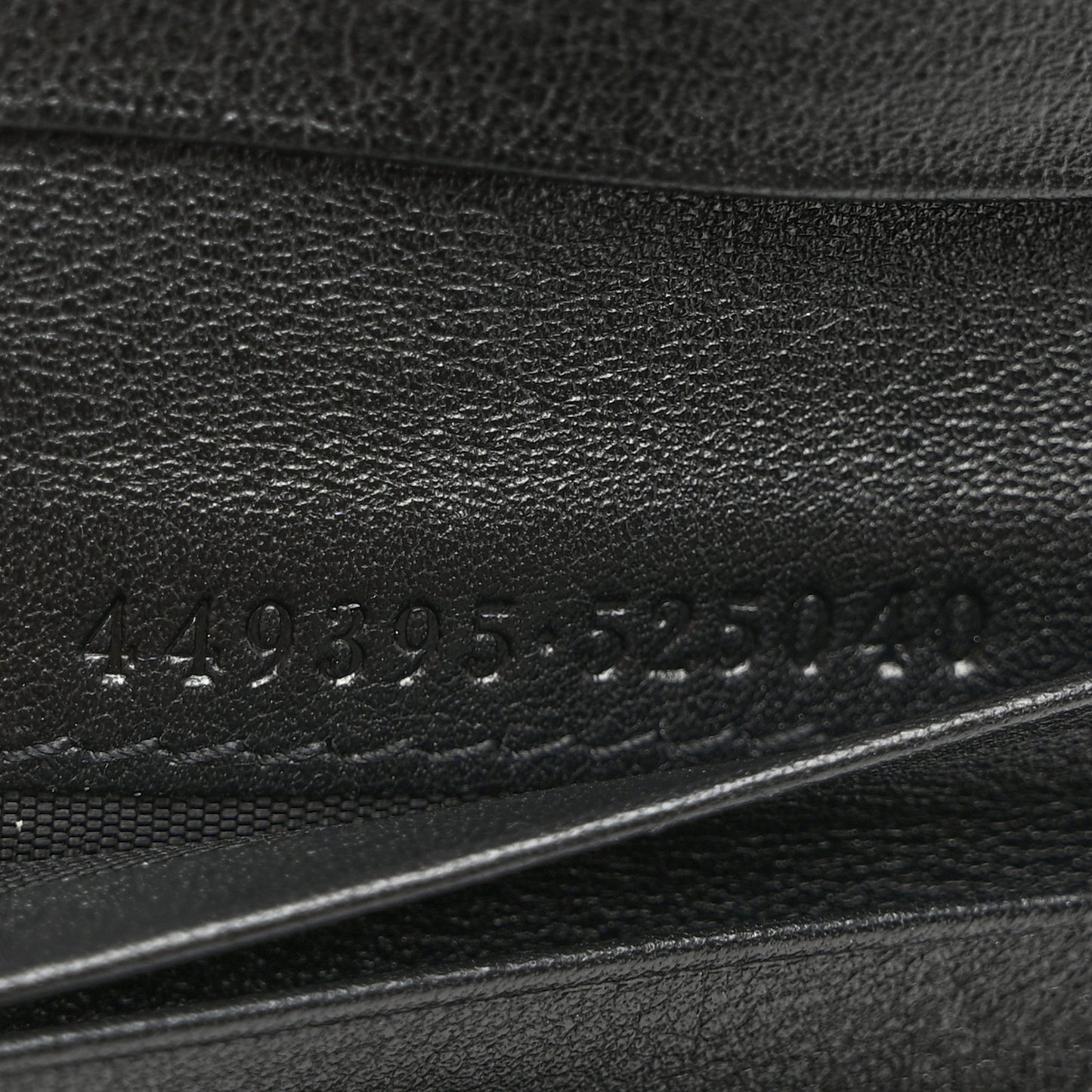 Microguccissima Compact Wallet Black