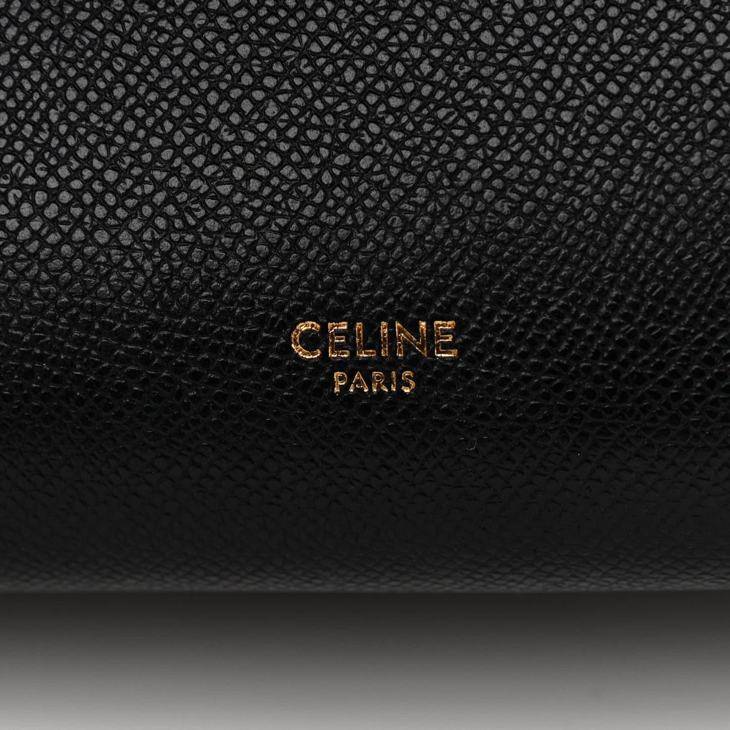 Grained Calfskin Micro Belt Bag Black