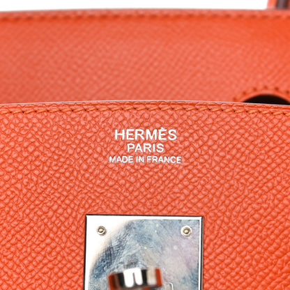 Hermes Epsom Birkin 30 Feu 5 of 9