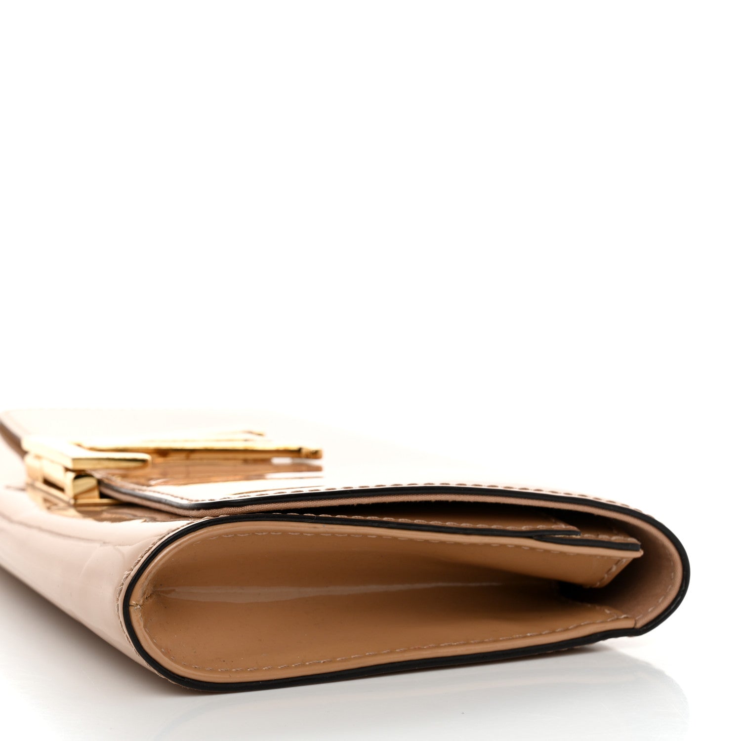 Louis Vuitton Patent Louise Clutch Nude 13 of 13