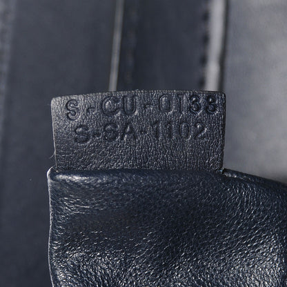 Celine Smooth Calfskin Micro Luggage Navy Blue 8 of 9