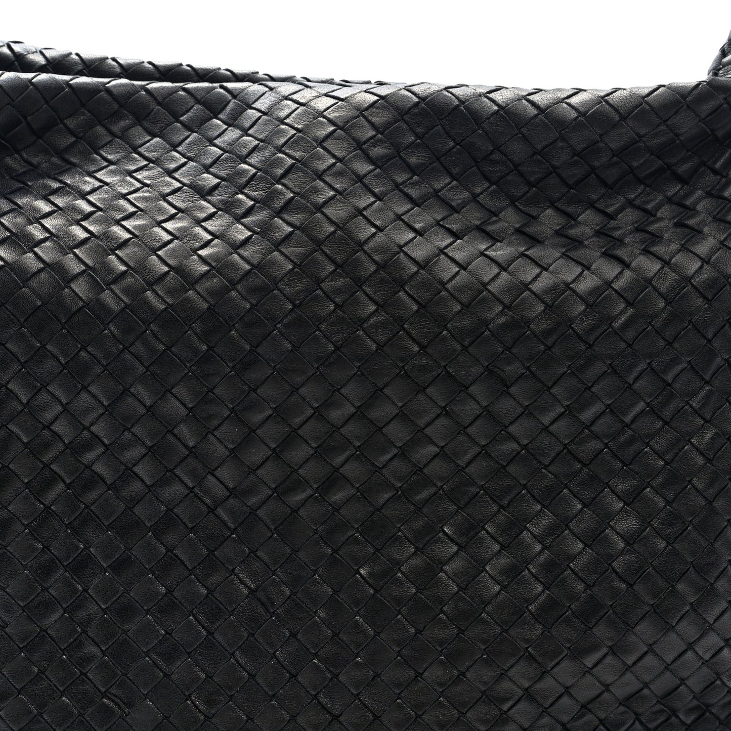 Nappa Intrecciato Hobo Navy