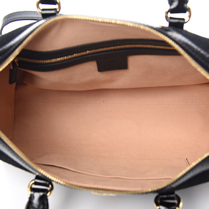 Gucci Suede Patent GG Web Medium Ophidia Boston Black 5 of 10