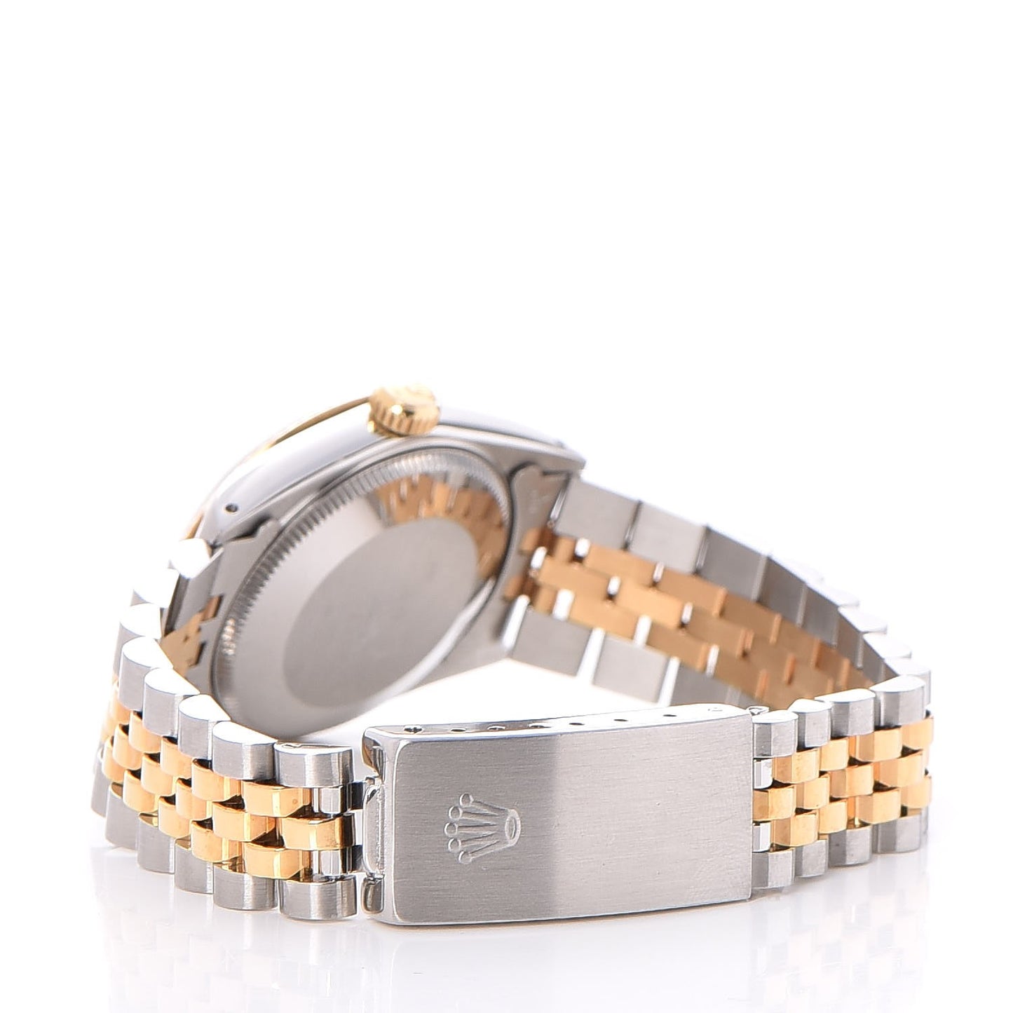 Stainless Steel 18K Yellow Gold 31mm Oyster Perpetual Datejust Watch White Jubilee 68273