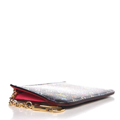 Louis Vuitton Monogram Multicolor Key Pouch Black Grenade 12 of 16