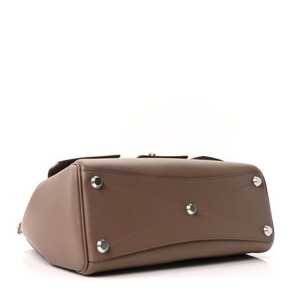 Balenciaga Smooth Calfskin Small Bel Air Carry All Bag Taupe Taupe 4 of 10
