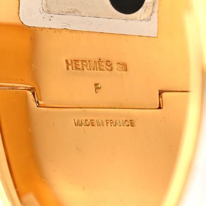 Hermes Enamel Extra Wide Clic Clac H Bracelet PM White 4 of 4