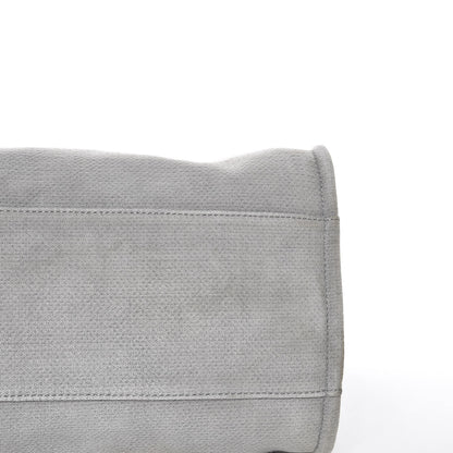 Chanel Canvas Large Deauville Tote Grey 12 of 18