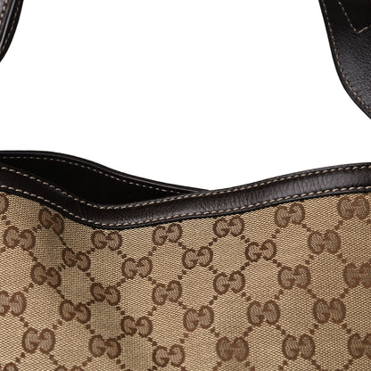 Gucci Monogram Large Icon Bit Tote Dark Brown 9 of 14