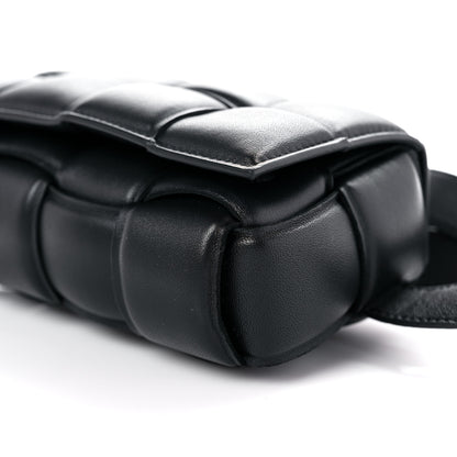 Bottega Veneta Nappa Maxi Intrecciato Padded The Belt Cassette Bag Black 8 of 11