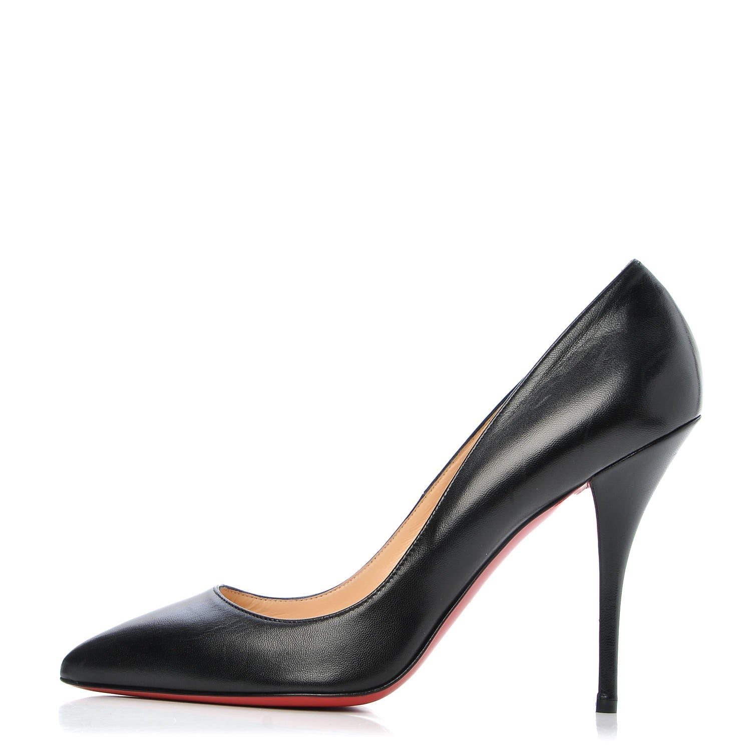 Christian Louboutin Kid Batignolles 100 Pumps 40.5 Black 1 of 7