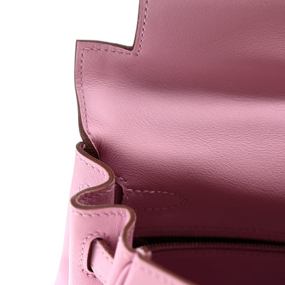 Hermes Swift Kelly Retourne 25 Mauve Sylvestre 13 of 17