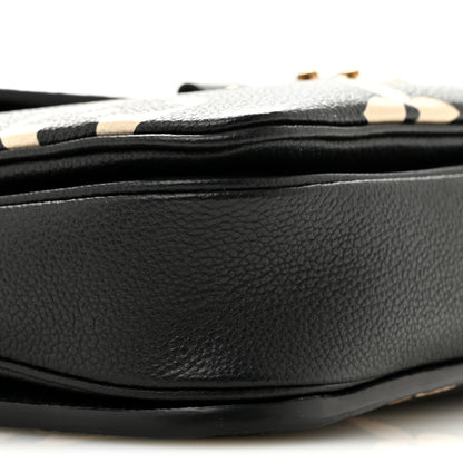Louis Vuitton Empreinte Monogram Giant Pochette Metis Black Beige 8 of 9