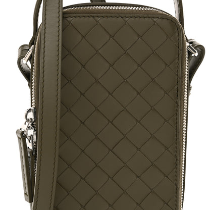 Bottega Veneta Nappa Intrecciato Getaway Phone Pouch Cypress 7 of 9