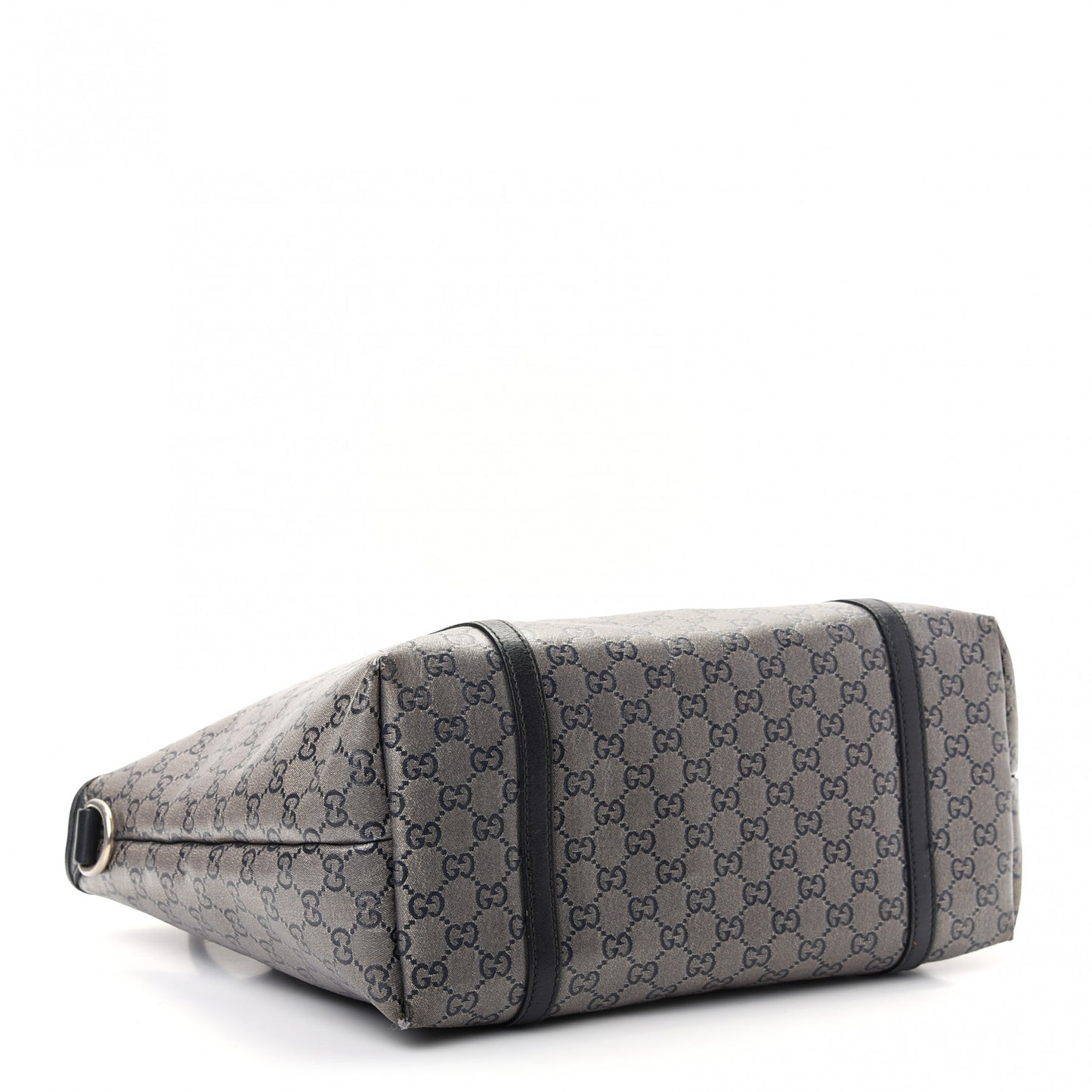 Crystal Monogram Medium Joy Tote Black