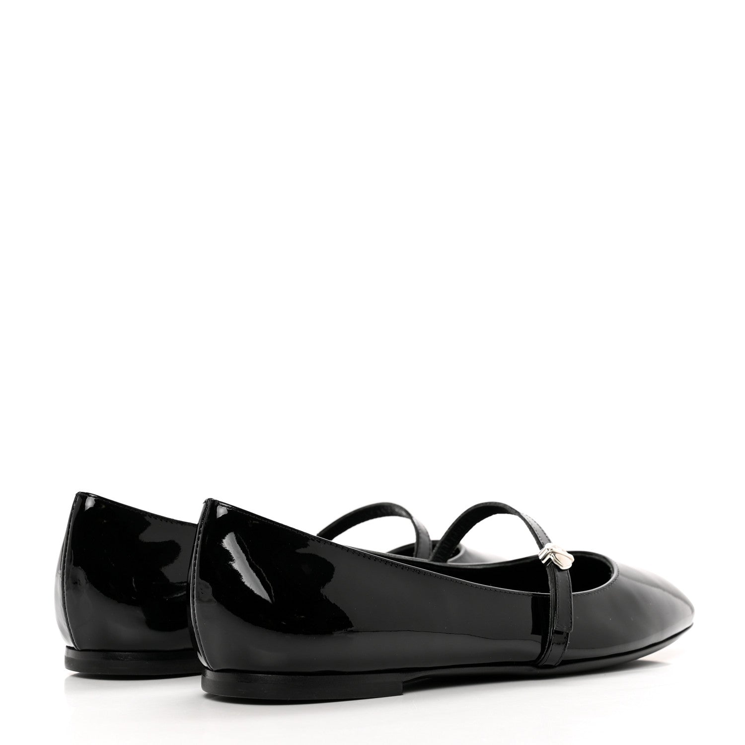 Louis Vuitton Patent Uniformes Ballerina Flat 37 Black 4 of 8