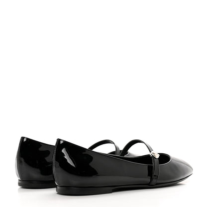 Louis Vuitton Patent Uniformes Ballerina Flat 37 Black 4 of 8