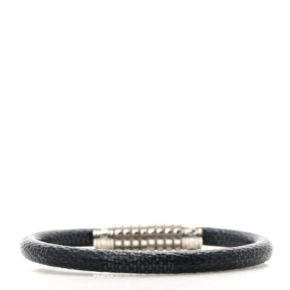 Louis Vuitton Damier Graphite Digit Bracelet 17 3 of 5