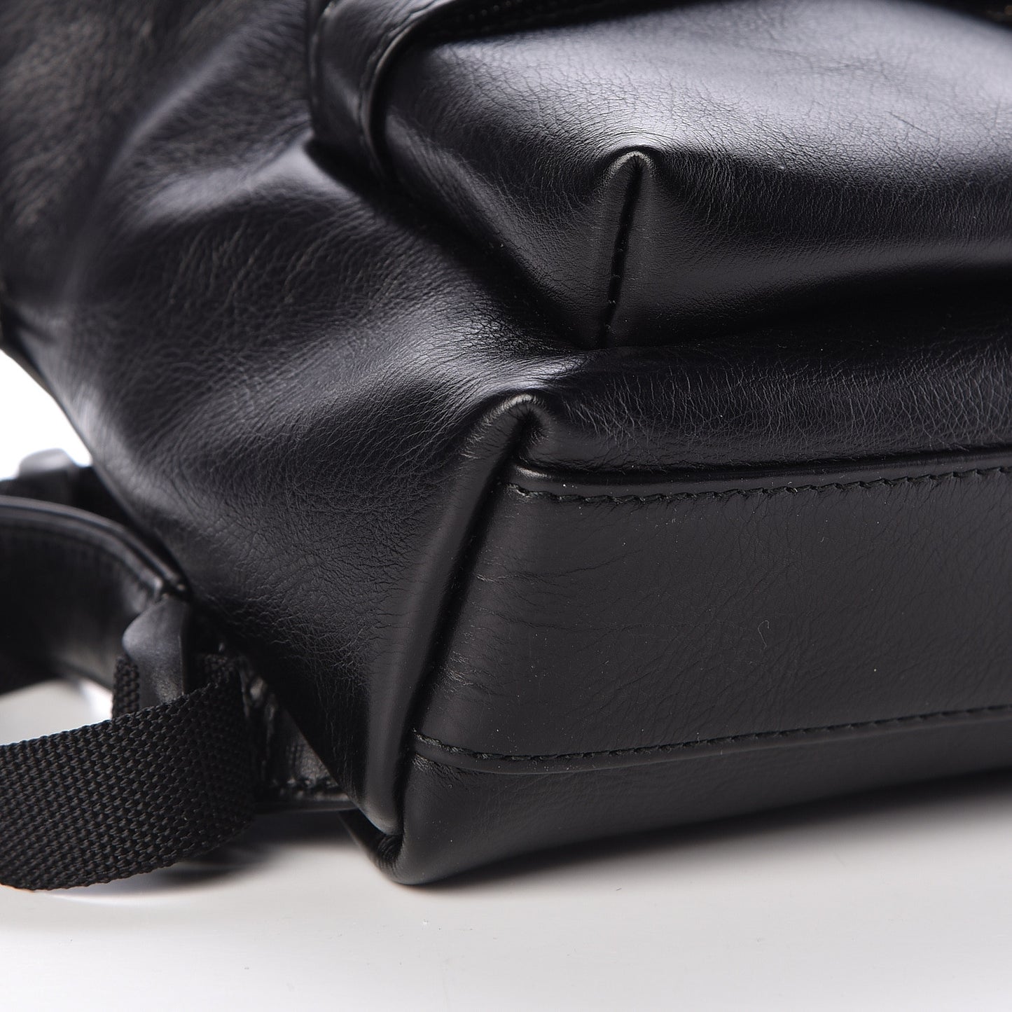 Smooth Calfskin Soft XXS Backpack Black