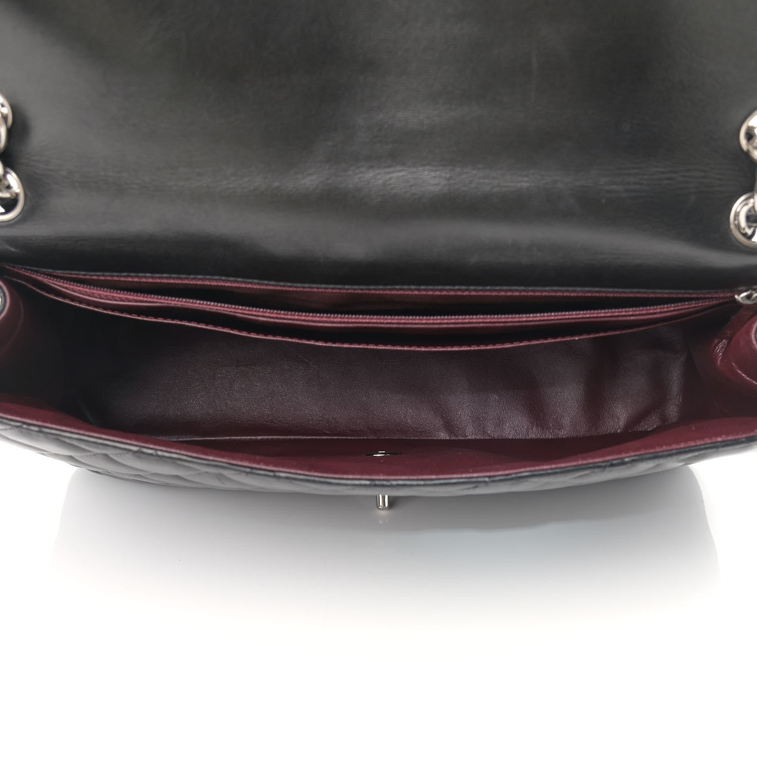 Chanel Lambskin Quilted Maxi Single Flap Black 5 of 22