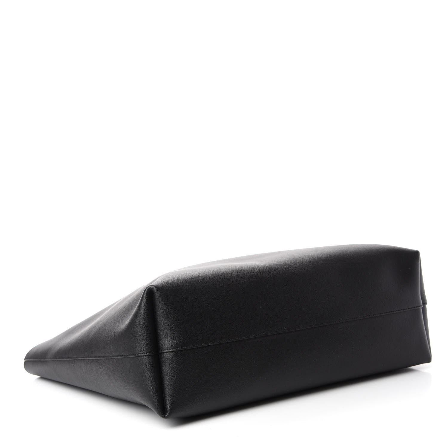 Saint Laurent Calfskin Large Shopping Tote Black 4 of 10