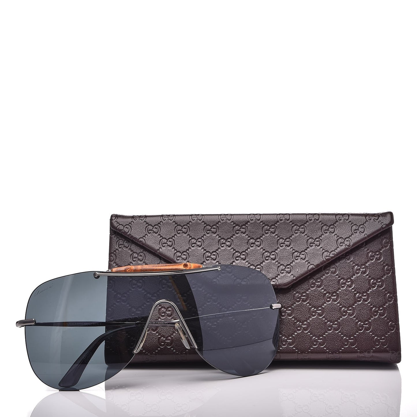 Metal Bamboo Shield GG 4262/S Sunglasses Black
