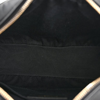 Saint Laurent Calfskin Matelasse Monogram Lou Camera Bag Black 5 of 13