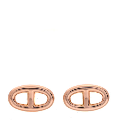 Hermes 18K Rose Gold TPM Farandole Stud Earrings 1 of 6