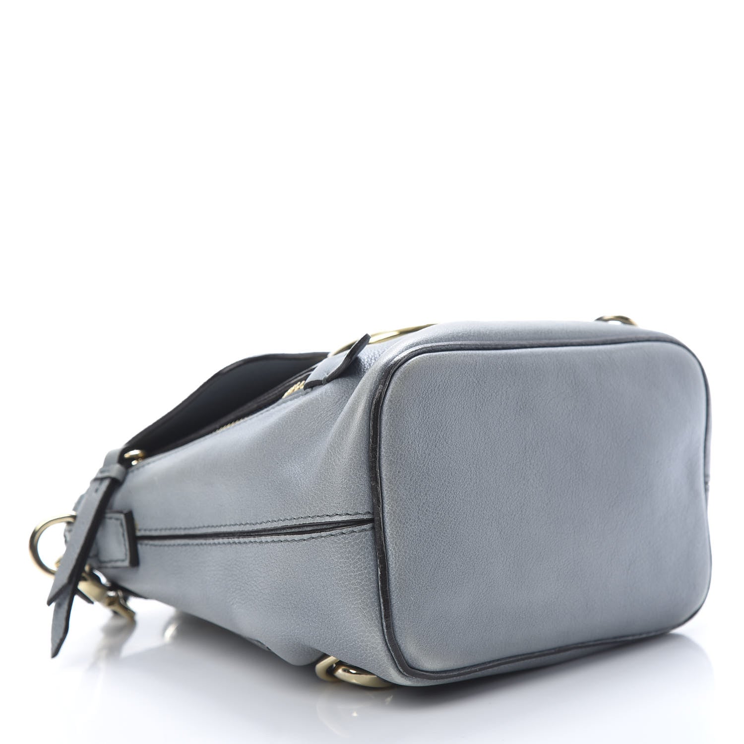 Chloe Suede Calfskin Mini Faye Backpack Cloudy Blue 3 of 11