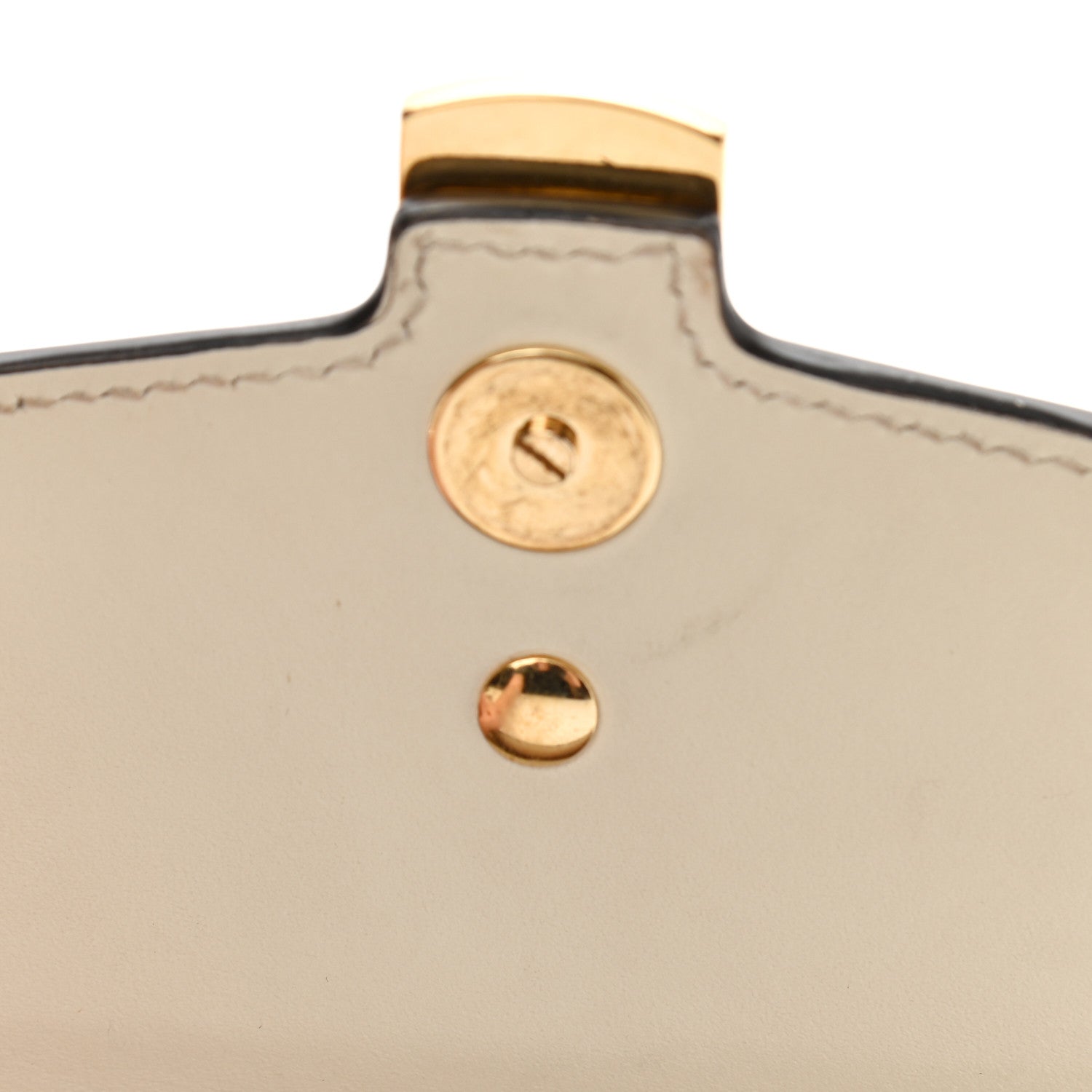 Gucci Calfskin Super Mini Sylvie Chain Shoulder Bag White 8 of 12