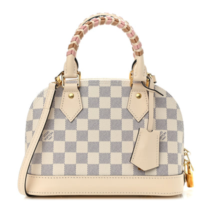 Louis Vuitton Damier Azur Braided Alma BB 1 of 10