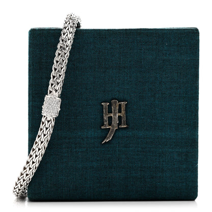 John Hardy Sterling Silver 18K Yellow Gold Diamond 7.5mm Classic Chain Necklace 5 of 5