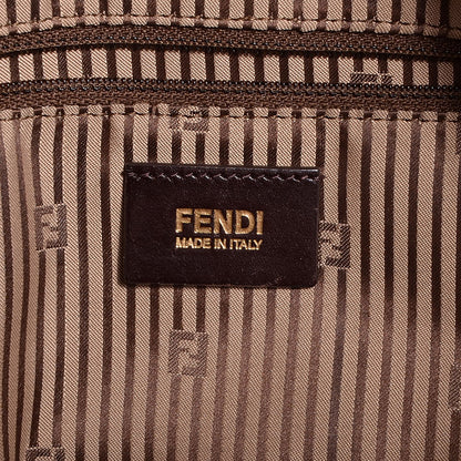 Fendi Vitello Elite Chameleon Shopper Tote Black 6 of 11