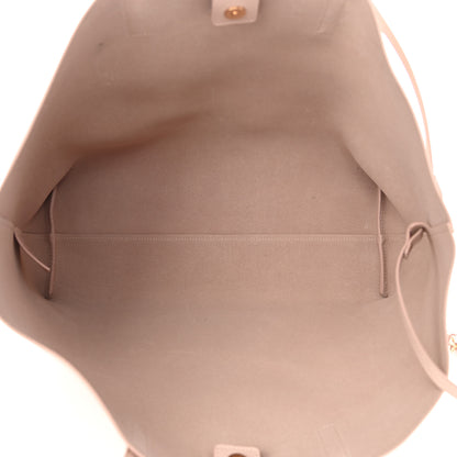 Saint Laurent Calfskin Large Shopping Tote Pale Blush 6 of 13
