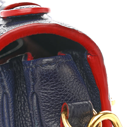 Louis Vuitton Empreinte Pochette Metis Marine Rouge 11 of 17