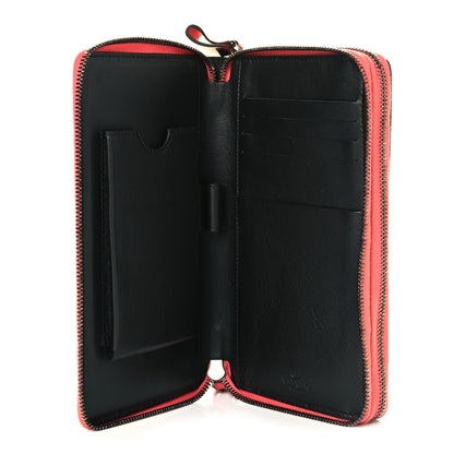 Valentino Garavani Nappa Canvas Camouflage Rockstud Top Handle Travel Wallet Multicolor 7 of 9