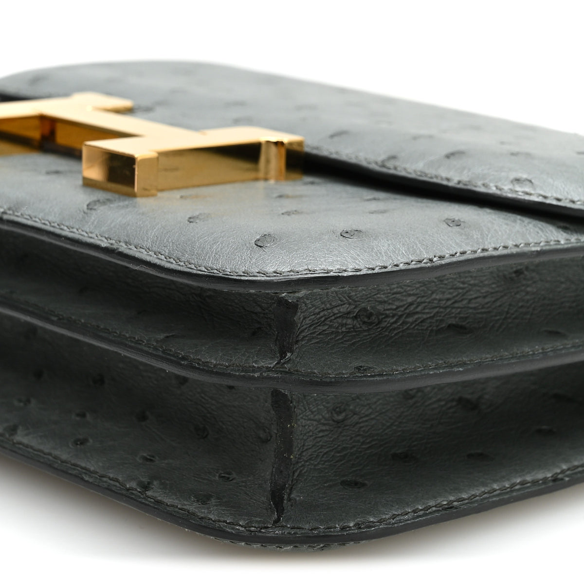 Hermes Ostrich Constance 18 Vert Amande 10 of 11