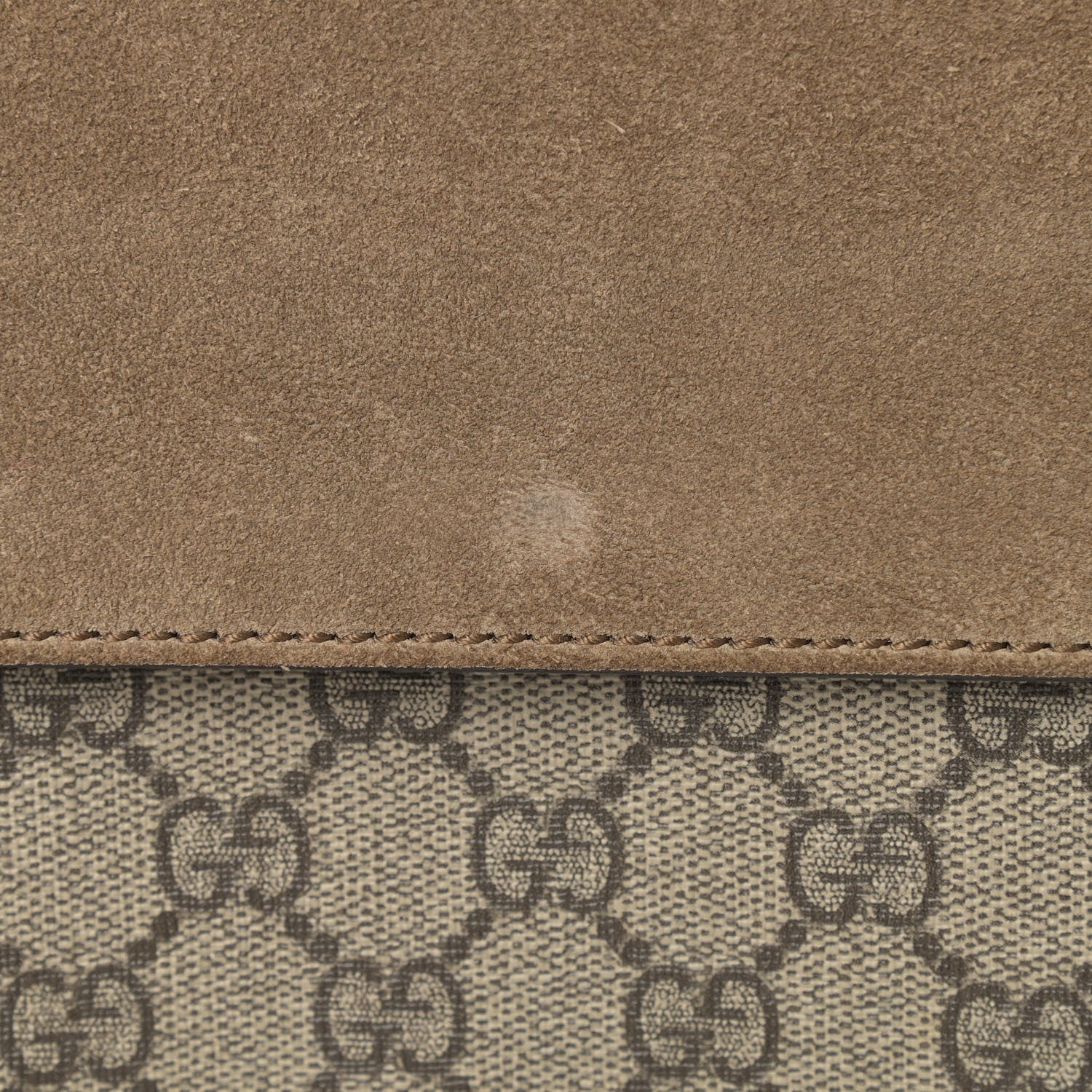 Gucci GG Supreme Monogram Small Dionysus Shoulder Bag Taupe 5 of 7