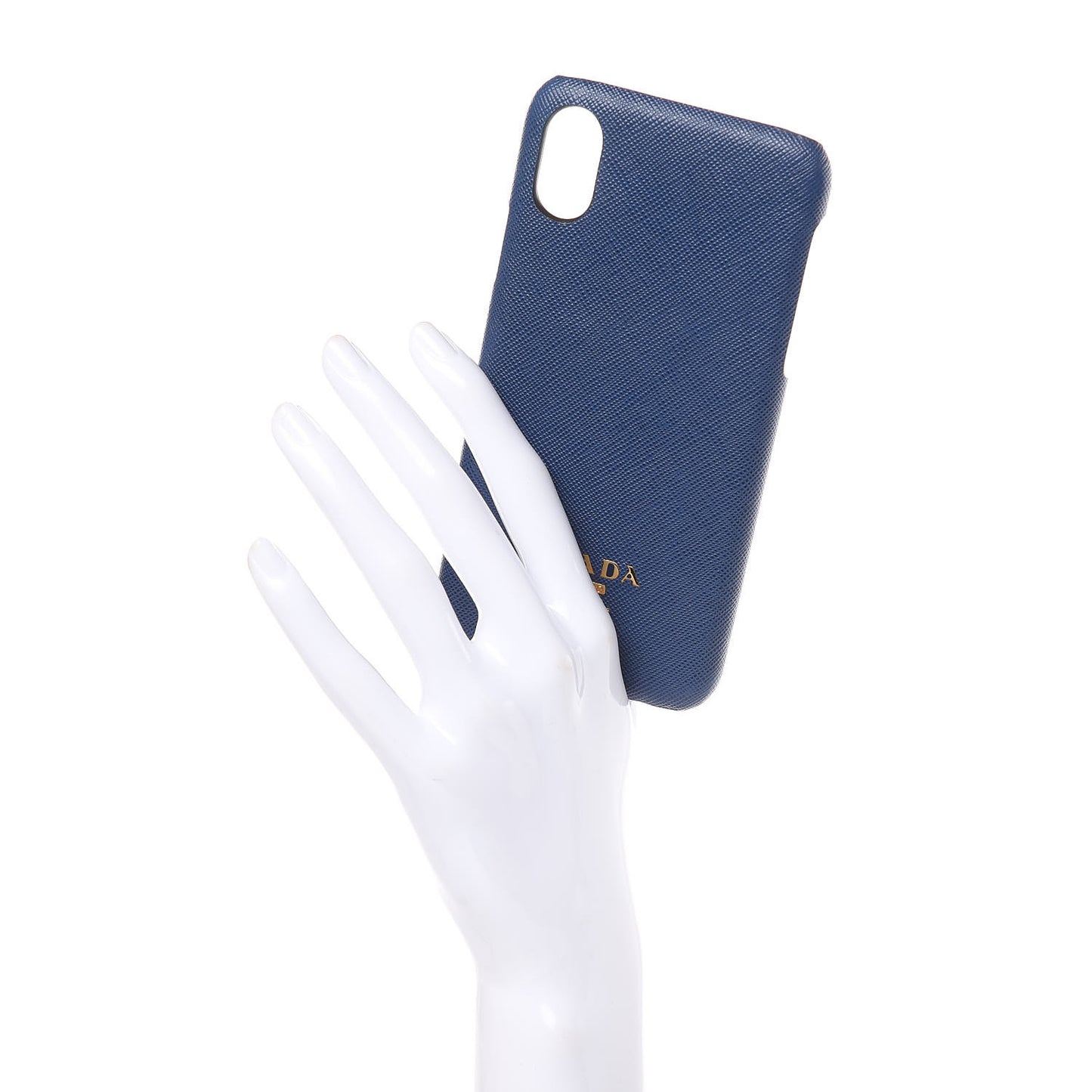 Saffiano Metal iPhone X Case Bleuette