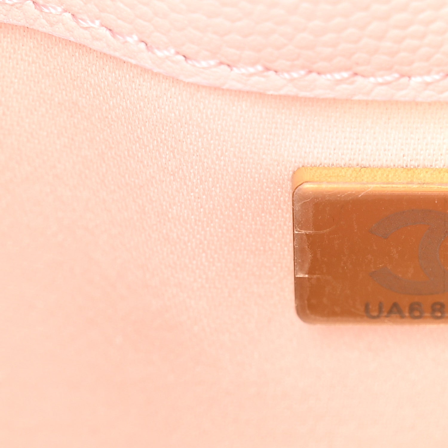 Chanel Caviar Quilted Mini Chanel 25 Handbag Light Pink 11 of 20