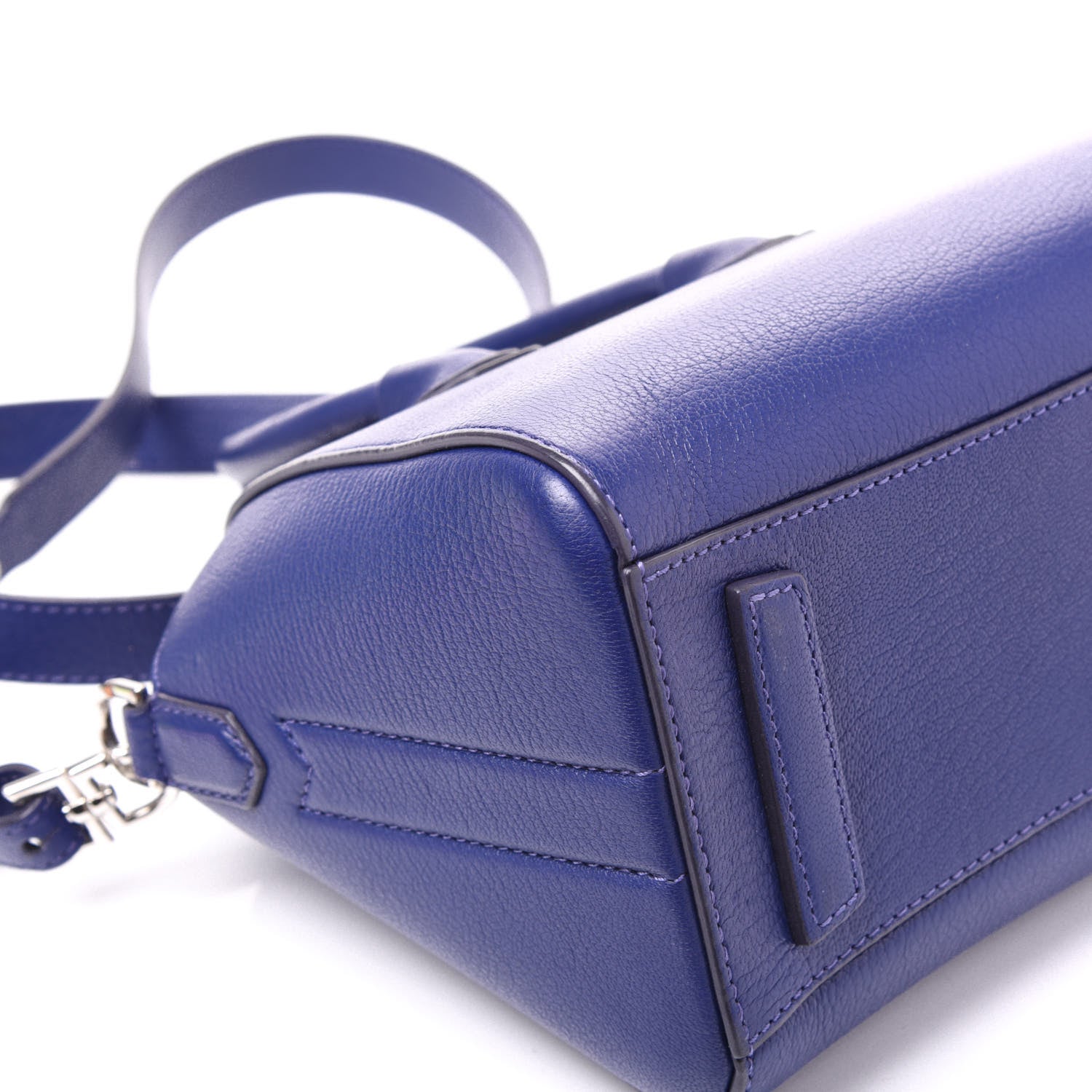 Givenchy Sugar Goatskin Mini Antigona Blue 7 of 10
