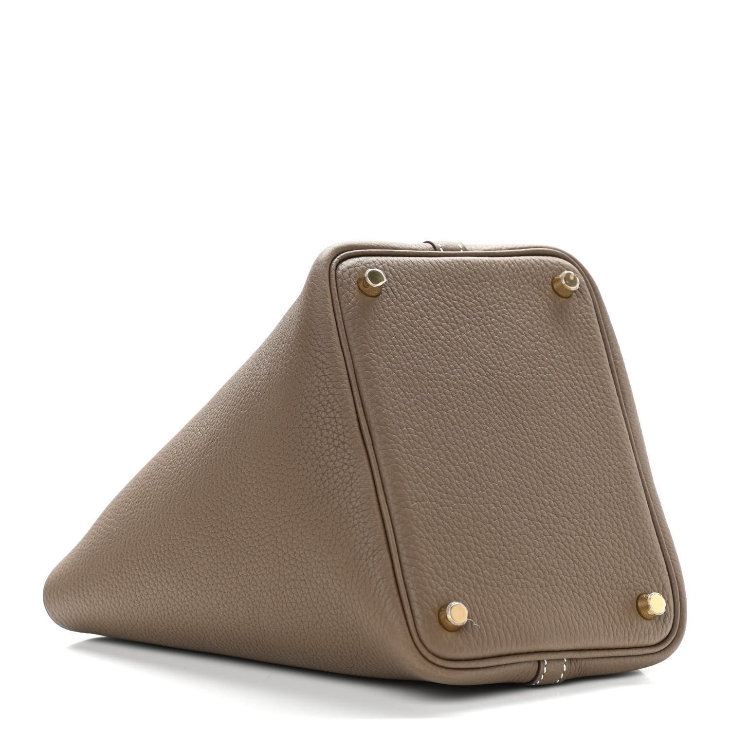 Hermes Taurillon Clemence Picotin Lock 18 PM Etoupe 4 of 11