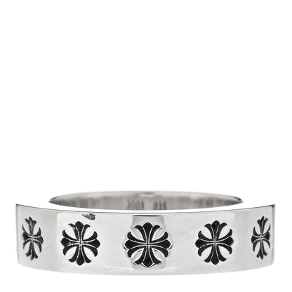 Chrome Hearts Sterling Silver Forever Spacer Ring 56 7.5 3 of 5
