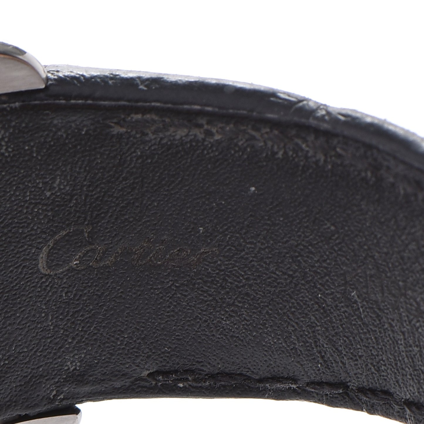 Stainless Steel Alligator 41mm Santos 100 Automatic Watch