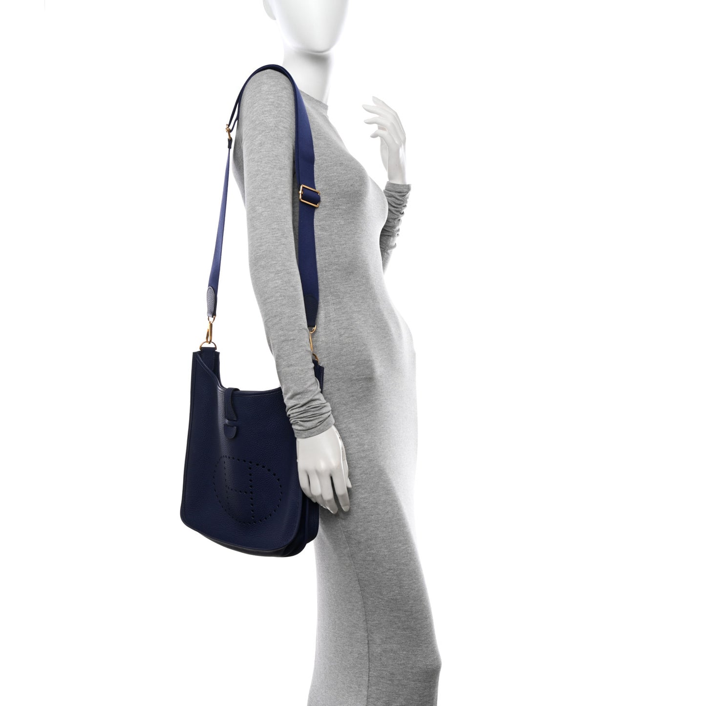Taurillon Clemence Evelyne III PM Bleu Encre