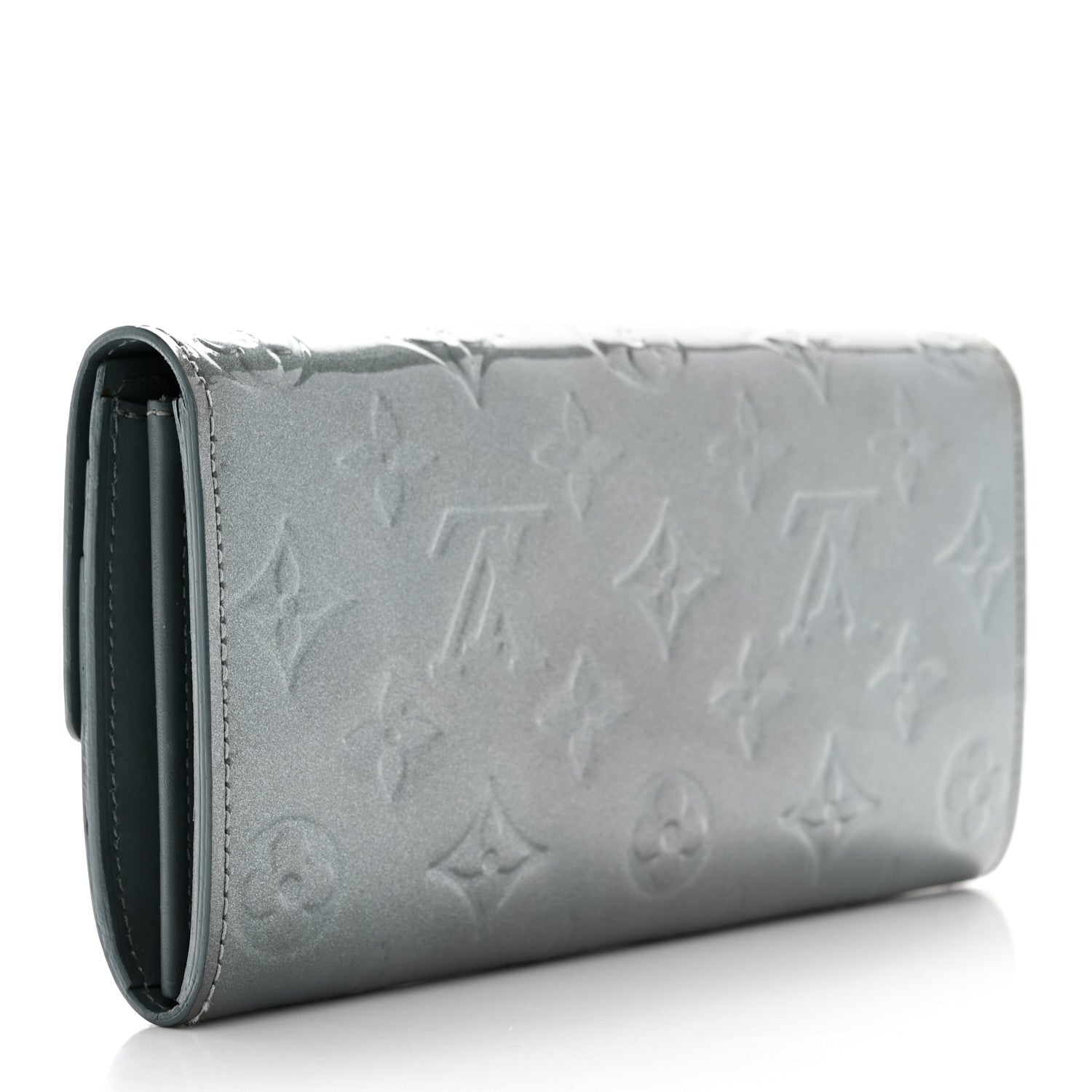 Louis Vuitton Vernis Sarah Wallet Givre 3 of 10