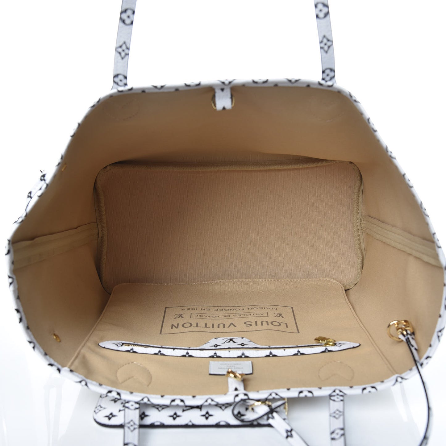 Monogram Giant Neverfull MM Kaki