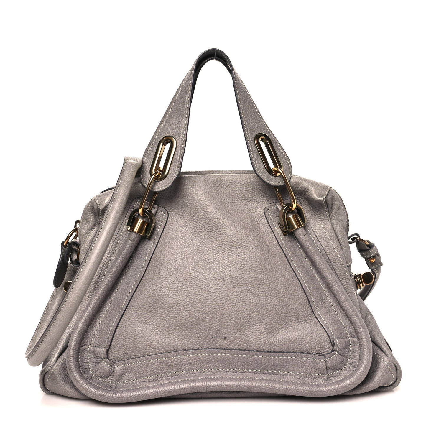 Calfskin Medium Paraty Cashmere Grey