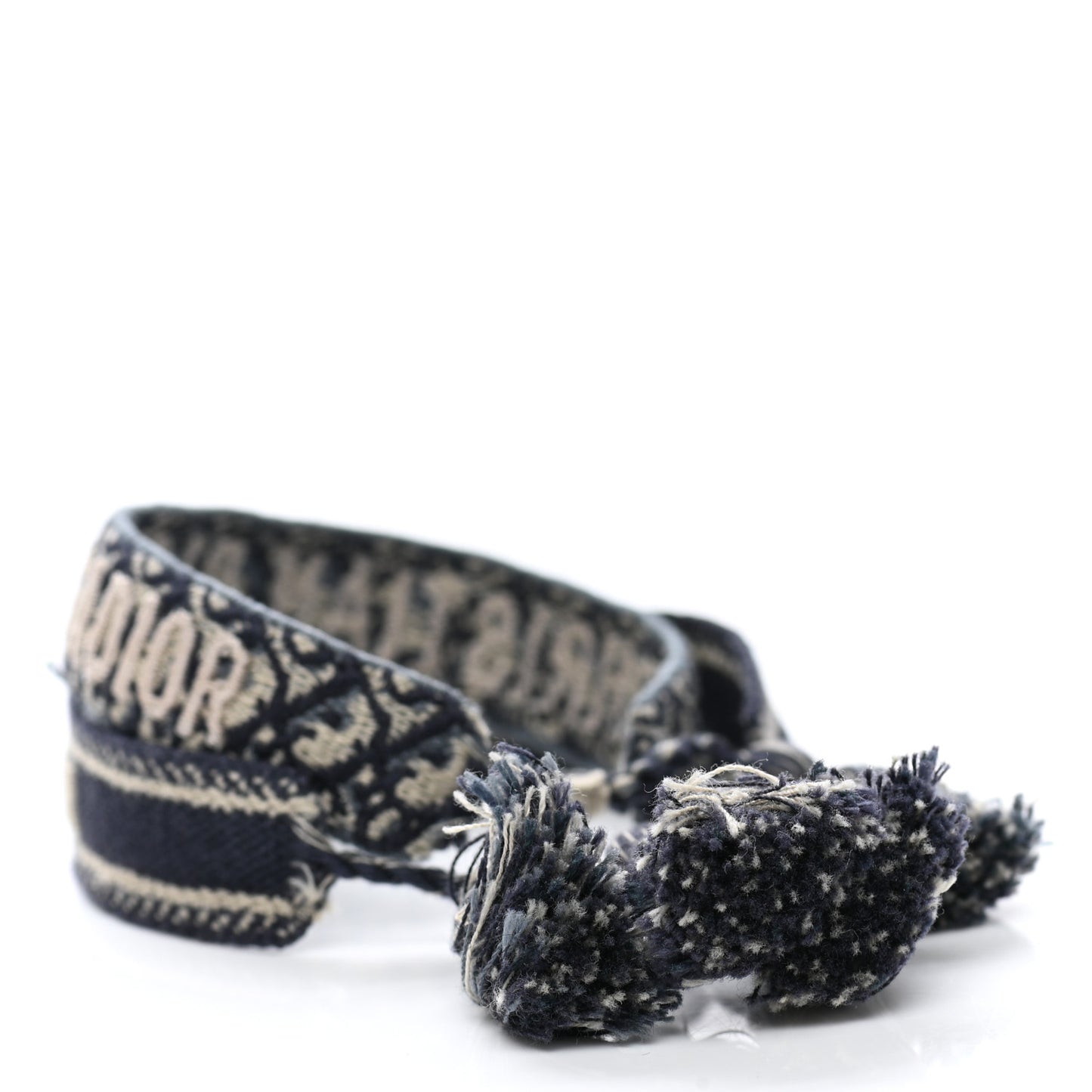 Woven Cotton J'Adior Friendship Bracelet Set Navy
